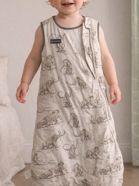 Bay-Baby Ivory Mammoth Sleep Sack - Sleeveless